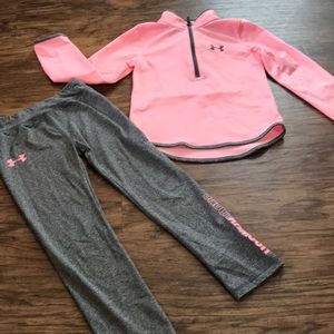 Under Armour girl’s set - size 6